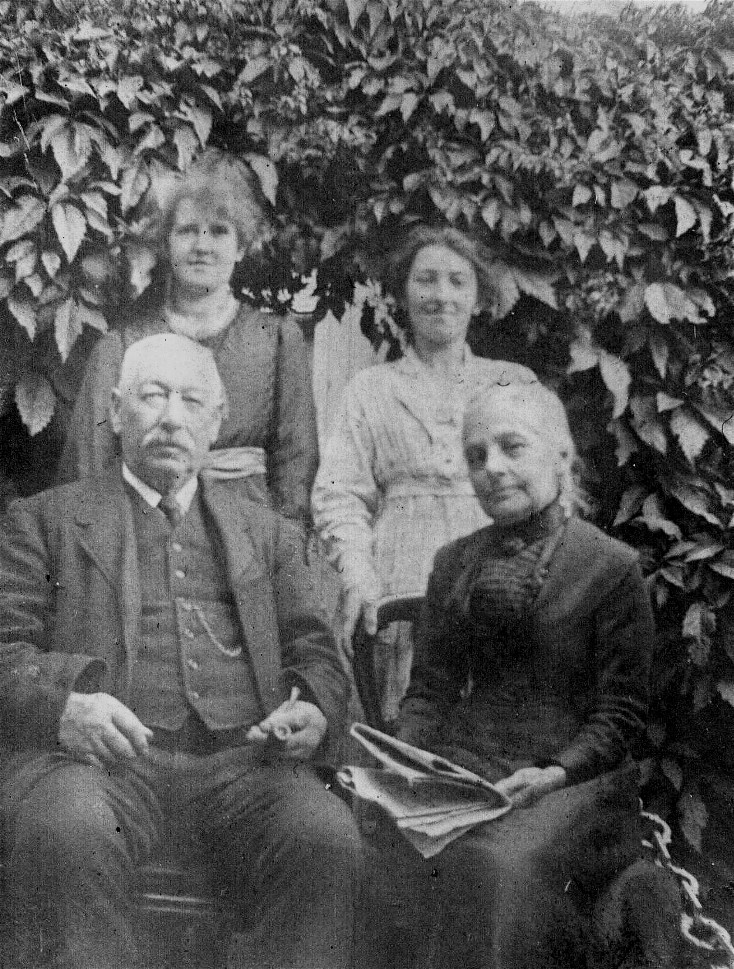 Lewis and Mary with Mary and Annie